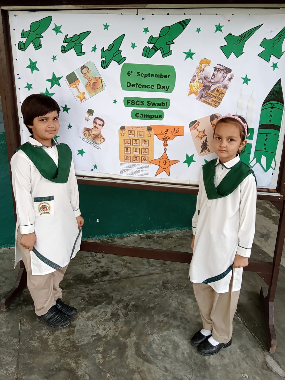 6 September Defence Day at Forces School Swabi Campus
