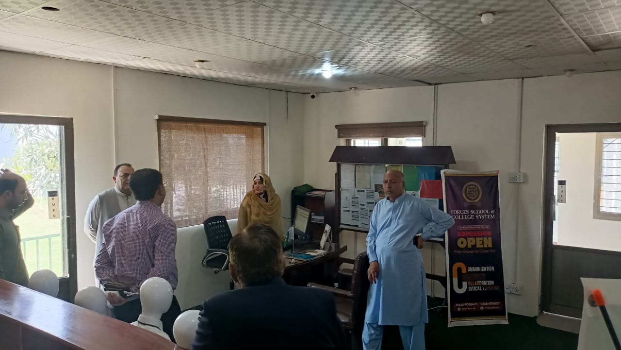 Project Director Visited Swabi Campus with Team